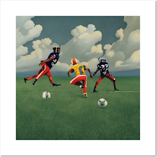 FOOTBALL Posters and Art